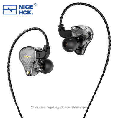 Original NiceHCK DB1 HIFI เพลงในหูหูฟัง10มม.DJ วิ่งกีฬา IEM Audiophile หูฟังสตูดิโอหูฟัง2Pin ที่ถอดออกได้