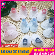 Bao Chân Cho Bé Trai, Bé Gái Miomio Siêu Mềm, Thấm Hút Mồ Hôi, Không Xù