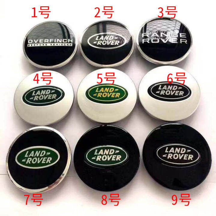 4pcs 62mm Wheel hub cover Hubcap logo for Land rover Range Rover