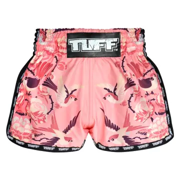 Venum CLASSIC MUAY THAI SHORT - Short de sport - pink/white/rose 