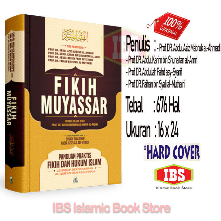 Fikih Muyassar / Panduan Praktis Fikih Dan Hukum Islam - DARUL HAQ ...