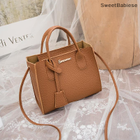 ✨[Sweet] 1PC เกาหลีผู้หญิงสลิงกระเป๋า Crossbody กระเป๋าสะพายกระเป๋าลำลองกระเป๋า PU totes