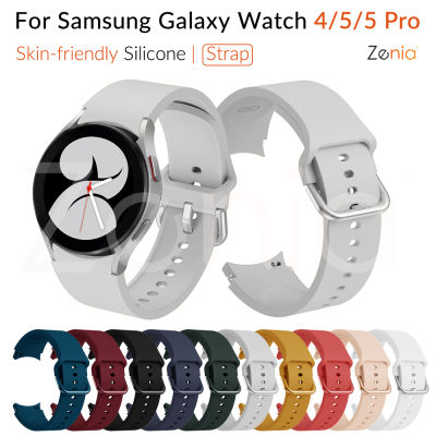 Zenia สายนาฬิกาซิลิโคน20มม.,อะไหล่สายนาฬิกาทั่วไปสำหรับ Samsung Galaxy Watch 3 4 5 Pro Classic LTE Bluetooth 40mm 41mm 42mm 44mm 45mm 46mm Watch4 Watch3 Watch5 อุปกรณ์เสริมสายรัดข้อมือสำหรับเล่นกีฬาสมาร์ทวอทช์