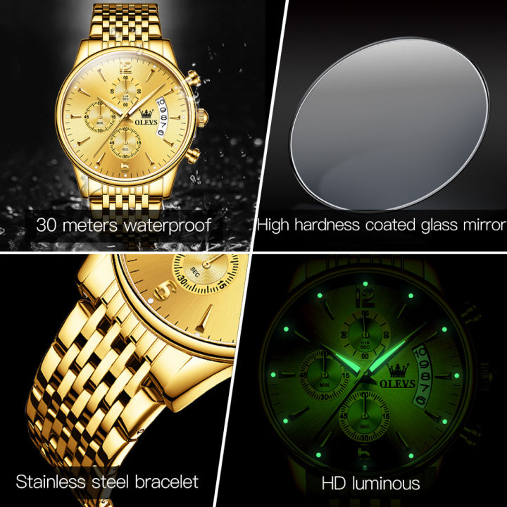 olevs-new-gold-mens-watch-multifunction-fashion-watch-business-waterproof-stainless-steel-wristwatches