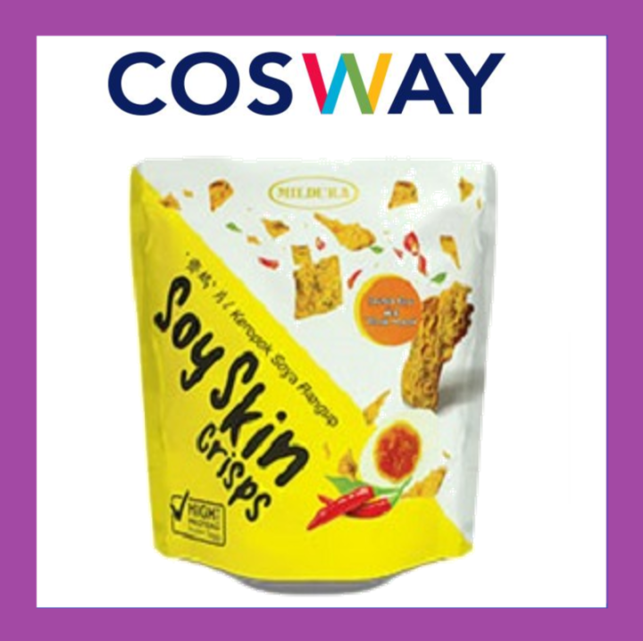Cosway Mildura Soy Skin Crisps Salted Egg Flavour Lazada