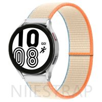 20mm Band For Samsung Galaxy Watch 4/Classic/3/active 2/Gear S3/S2 22mm Nylon loop correa Bracelet Huawei watch GT 2e pro strap