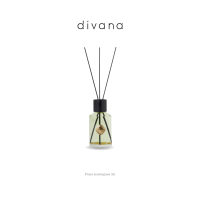 Divana ก้านไม้หอมปรับอากาศ Four Elements RoomFragrance : Prana Lemongrass 200 ml