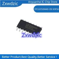 10pcs   STC12C5204AD-35I-SOP16   STC12C5204AD-35I-S0P16  STC12C5204AD  SOP-16  Singlechip WATTY Electronics