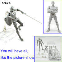 MIRA 2.0ตุ๊กตาขยับแขนขาได้สำหรับSHF Bodyตุ๊กตากุนPVC Body-Chan DXชุด