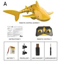 RC Shark Toy Remote Control Animals Robots Bath Tub Pool Electric Toys for Kids Boys Children Cool Stuff Sharks Submarine