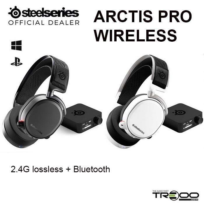 SteelSeries Arctis Pro Wireless HighFidelity Wireless Bluetooth 2.4GHz