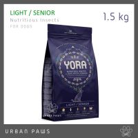 อาหารสุนัข Yora - Light /Senior สูตรแคลอรีต่ำ จากโปรตีนแมลง สำหรับสุนัขแก่สูงอายุ/ลดน้ำหนัก ขนาด 1.5 kg