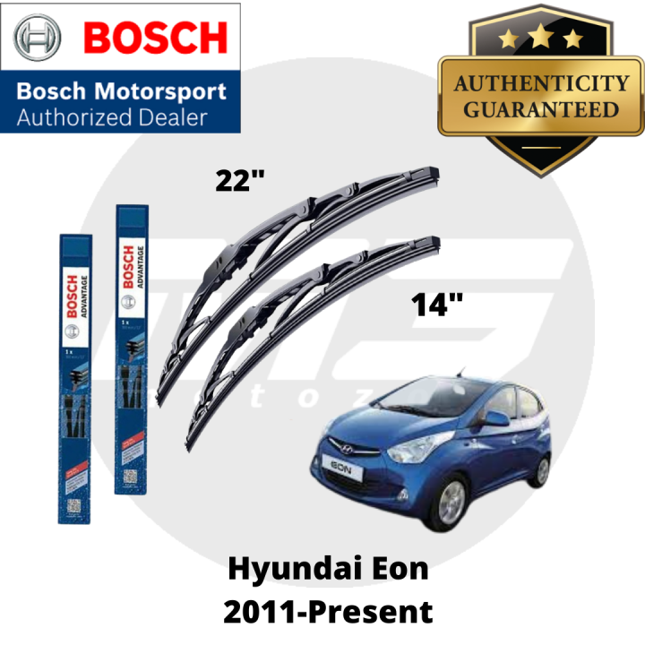 Bosch Advantage Wiper Blades (Conventional) for Hyundai Eon 2011 ...