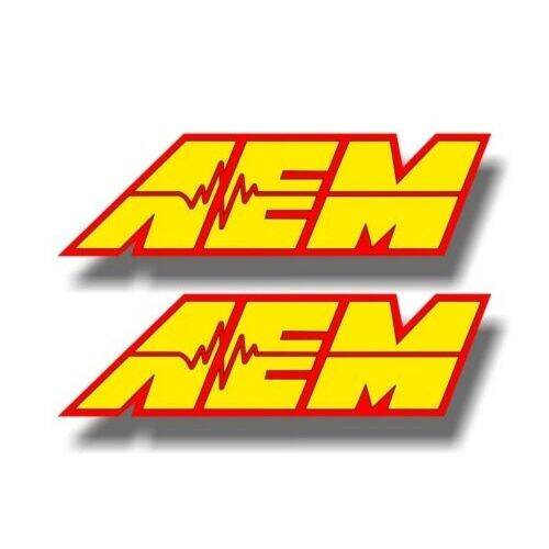 x2 AEM Cold Air Intake System Racing Vinyl Graphics Decals Car Stickers JDM NRG Lazada PH
