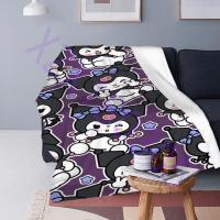 Sanrio Kuromi Silk Touch Sherpa Throw Blanket Multi Size 26