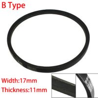 B 1118 1143 1150 1168 17mm Width 11mm Thickness Rubber Groove Cogged Machinery Drive Transmission Band Wedge Vee V Timing Belt