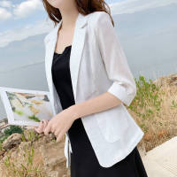 Blazer Women Short Suit Coat Womens Casual Summer Clothes Women Veste Femme