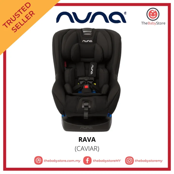NUNA Rava Convertible Car seat From Birth Up to 30kg/10yearsCaviar
