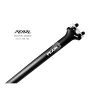 PEARL Seatpost Carbon 31.6mm. หลักอานคาร์บอน(ลายเก่า)