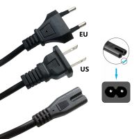 EU Extension Cord Cable to C7 Power Supply Cord IEC Figure 8 Power Cord For Samsung LG Sony TV Samsung Monitor Power Supply PS2