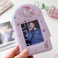 Idol Photocard Storage Book Sanrio 3 Inch Photo Album Cartoon PVC Card Holder Mini Album