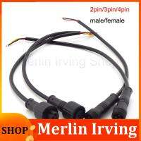 Merlin Irving Shop 2 3 4 Pin IP65 Cable Wire Plug for LED Strips Male and Female Jack 20cm Lengh Connector Small Size Head 500V 3A