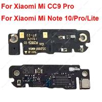 Papan Modul Mikrofon Mikrofon,Bengganti Papan Sinyal Sambungan Antena เหมาะสำหรับ Xiaomi Mi CC9 Pro Note 10 Pro Mi Note 10 Lite