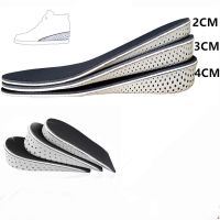 Comfortable Hard Breathable Memory Foam Height Increase Insole Heel Lifting Inserts Shoe Lifts Shoe Pads Elevator Insoles Unisex Shoes Accessories