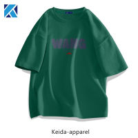 Keida-apparel เสื้อยืด เสื้อยืดคอกลม ใหม่ ฤดูร้อน แขนสั้น แฟชั่น เสื้อยืด สไตล์เรียบง่าย ขนาด S-5XL รหัสสินค้า：3409