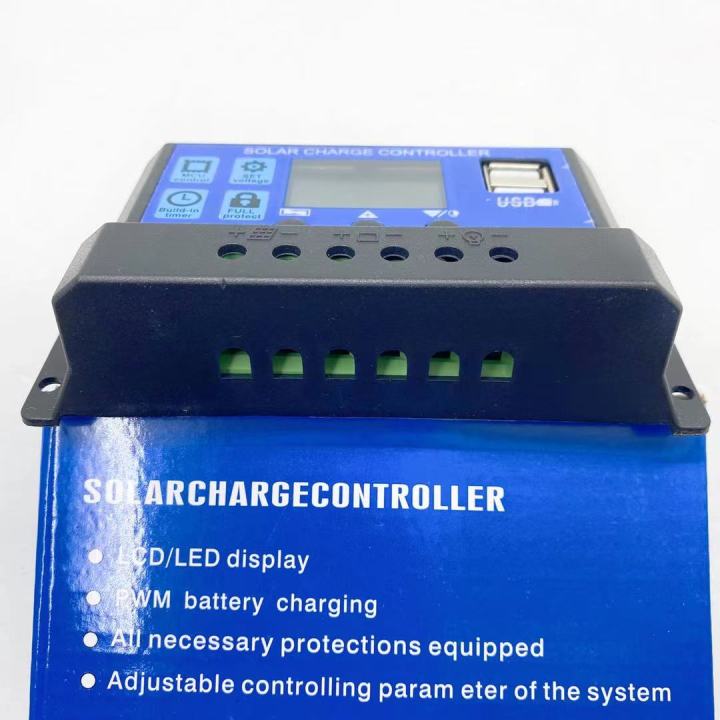 10a-20a-30a-solar-panel-charger-controller-battery-regulator-usb-lcd-โซล่าชาร์จเจอร์