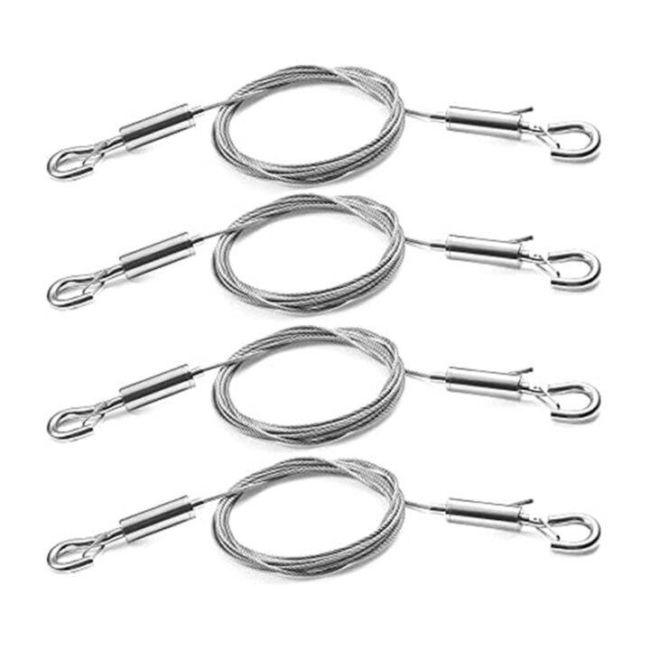 4 Pcs 2M X 1.5mm Adjustable Picture Hanging Wire Kit Picture Hanging