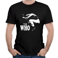 Hot sale The who BAND graphic Mens 100% Cotton Round Neck Short Sleeve T-Shirt  Adult clothes