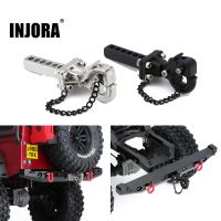 INJORA Metal Rear Bumper Trailer Tow Hook for 1/10 RC Crawler TRX4 TRX6 Axial SCX10 90046 AXI03007 Upgrade Parts