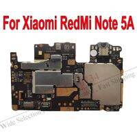 Global Firmware Original Electronic mainboard สําหรับ Xiaomi RedMi Note5A Note5A เมนบอร์ดปลดล็อควงจรบัตรค่าธรรมเนียม Flex Cable