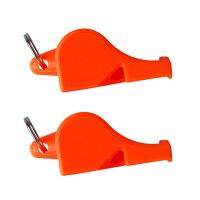 2 Pieces/ Set Survival Whistle Outdoor Sports Camping Boating Survival kits