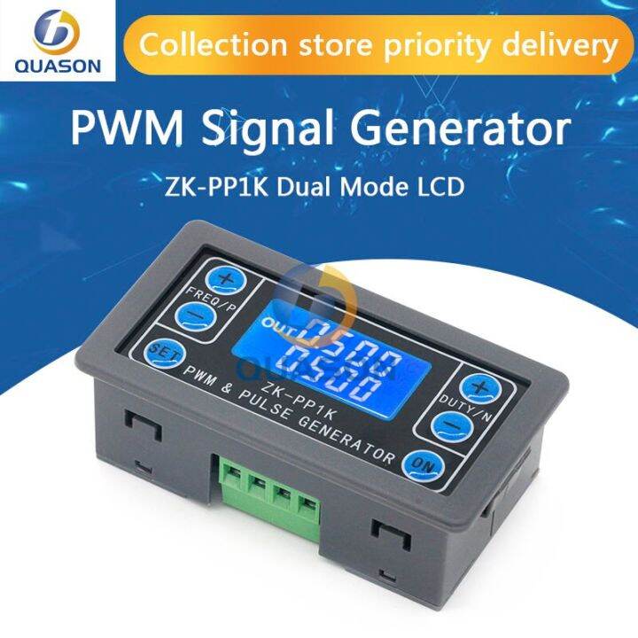 Zk Pp K Dual Mode Lcd Pwm Signal Generator Channel Hz Khz Pwm Pulse Frequency Duty Cycle