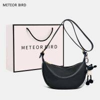 Meteor BIRD กระเป๋าสะพายไหล่ ทรงเมสเซนเจอร์ ขนาดเล็ก แฟชั่นฤดูใบไม้ร่วง และฤดูหนาว สําหรับผู้หญิง