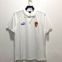 2022 2023 ล่าสุด เสื้อกีฬาแขนสั้น ลายทีมชาติฟุตบอล Zaragoza 95 S-XXL ชุดเหย้า AAA