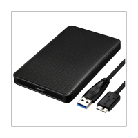 Mobile HDD Enclosure Case USB 3.0 2.5-Inch SATA Supports Various Mechanical Hard Drives and Solid State Drives SSD