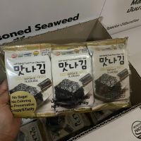 สาหร่ายเกาหลี  Manna Korean Seaweed สาหร่ายอบปรุงรส นำเข้าจากเกาหลี