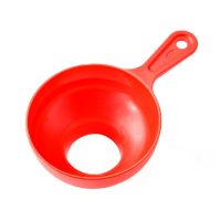 QTCF-Pp Plastic Folding Telescopic Funnel For Wide Mouth And Jars Kitchen Tools Food Silicone Grade Jam Spice Large Canned Funnel