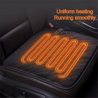 USB Car Heating Cushion Winter Car Mat Car Universal Seat Electric Heating Seat Cushion 12V Car Thickening Electric Heating Pad