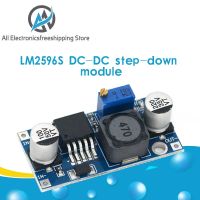 LM2596s DC-DC โมดูลสเต็ปดาง3A ปรับแรงดันไฟฟ้าได้ตัวควบคุมแรงดัน LM2596 24V 12V 5V 3V