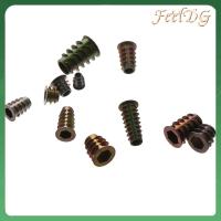 FEELDG 265 PCS M4/M5/M6/M8/M10 เม็ดมีดถั่ว ขนาด12นิ้ว ตัวชี้วัด สลักยึดเฟอร์นิเจอร์ ชุดเครื่องมือจัดประเภท เกลียวแบบเกลียว สกรูแทรก เฟอร์นิเจอร์ไม้สำหรับตกแต่ง