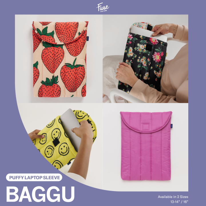 พร้อมส่ง Baggu Puffy Laptop Sleeve กระเป๋าใส่โน้ตบุ๊ก 13 และ 16นิ้ว