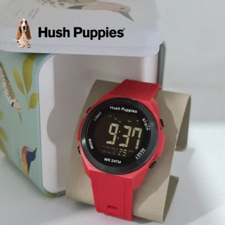 hush-puppies-holypopshop-พร้อมส่ง-again-นาฬิกาข้อมือดิจิทัล-spr1106-sv-สายยาง-เส้นผ่าศูนย์กลาง-4-ซม-สําหรับลูกสุนัข-ดวงจันทร์