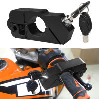 ใหม่รถจักรยานยนต์ Grip ล็อคความปลอดภัย Handlebar ศัพท์มือถือล็อค Fit Scooter A Dirt Street Bikes Anti Theft Dropshipping