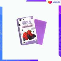 crystal berry soap สบู่คริสตัล เบอรี่ สบู่ผลัดเซลล์ผิว ขนาด 200 กรัม /ก้อน