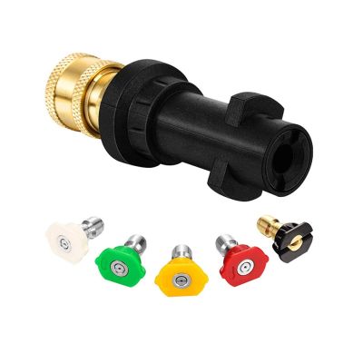 hot【DT】 6 Pcs Car Accessories1800psi Electric Pressure Washer karcher k2k3k4k5k6k7 Nozzle for Spray Gun