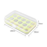 Fridge 15 Pieces Eggs Storage Box Kitchen Storage Home Organizer